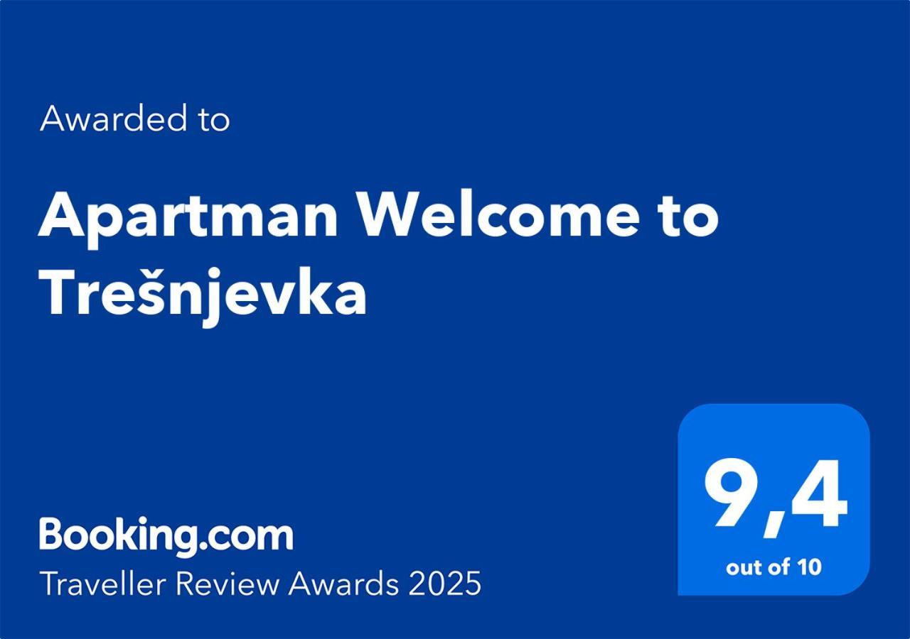 Apartman Welcome To Tresnjevka Zágráb Kültér fotó